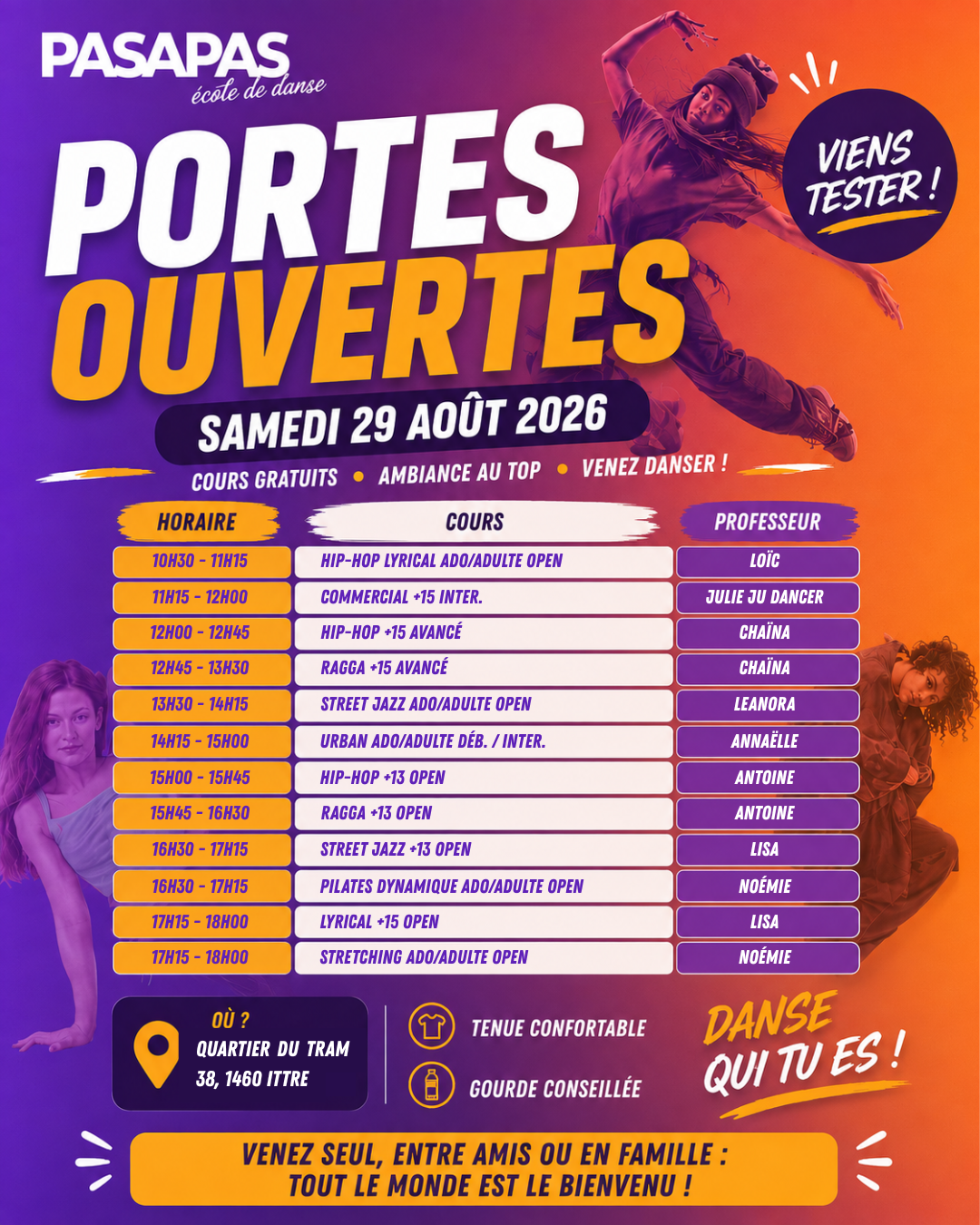 École de danse à ittre
